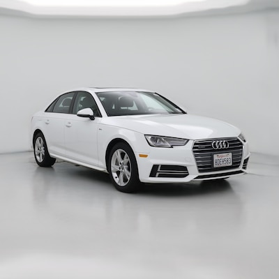 White 2018 Audi A4 Premium