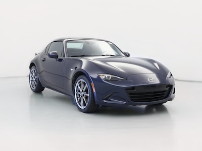Blue 2022 Mazda MX-5 Miata RF Grand Touring