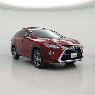 Red 2018 Lexus RX 450h