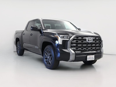 Black 2025 Toyota Tundra Platinum