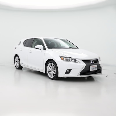 White 2014 Lexus CT 200h
