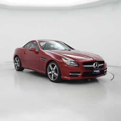 Red 2015 Mercedes-Benz SLK250