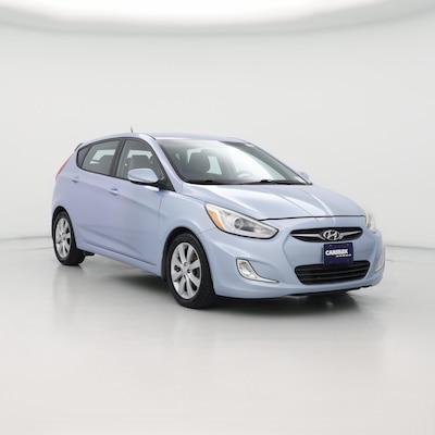 Blue 2014 Hyundai Accent SE