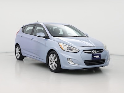 Blue 2014 Hyundai Accent SE