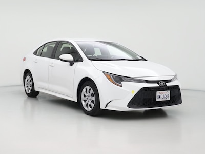 White 2020 Toyota Corolla LE