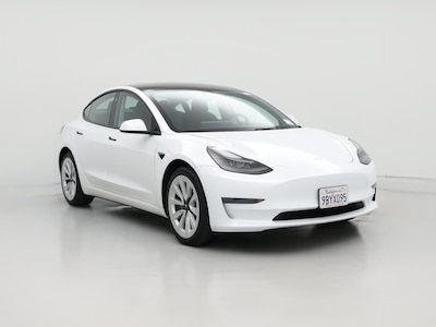 White 2022 Tesla Model 3