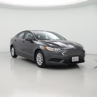 Gray 2018 Ford Fusion S
