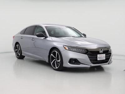 Silver 2021 Honda Accord Sport
