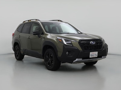 Green 2022 Subaru Forester Wilderness