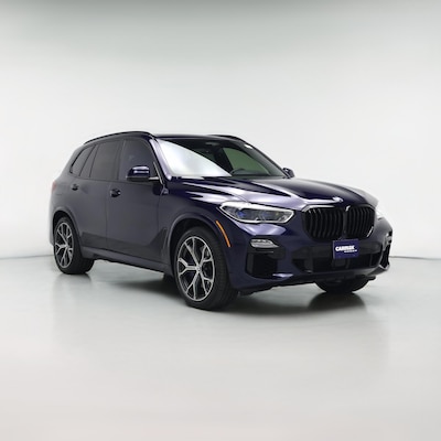 Blue 2020 BMW X5 M50i