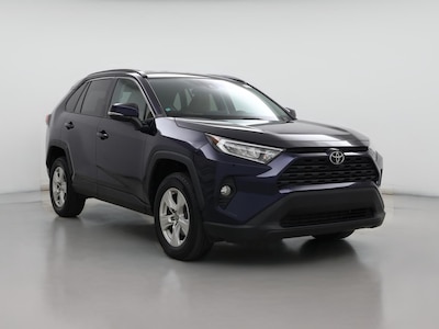 Blue 2021 Toyota RAV4 XLE