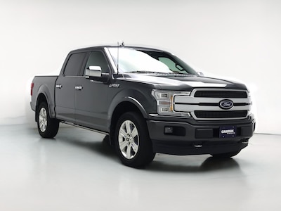 Gray 2020 Ford F150 Platinum