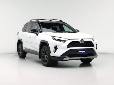 White 2025 Toyota RAV4 Hybrid XSE