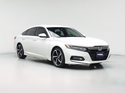 White 2019 Honda Accord Sport