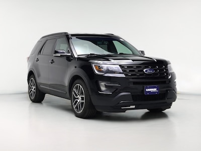 Black 2016 Ford Explorer Sport