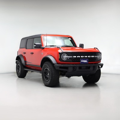 Red 2022 Ford Bronco Wildtrak