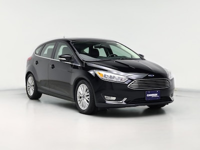 Black 2018 Ford Focus Titanium