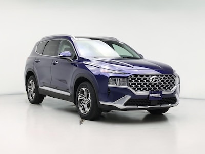 Blue 2022 Hyundai Santa Fe SEL