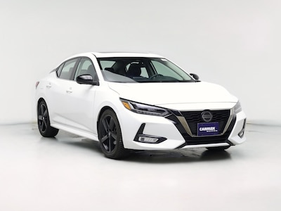 White 2022 Nissan Sentra SR