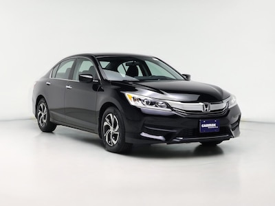 Black 2017 Honda Accord LX
