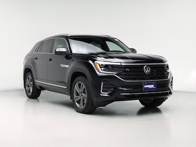 Black 2024 Volkswagen Atlas Cross Sport SEL R-Line