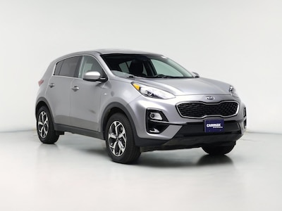 Gray 2021 Kia Sportage LX