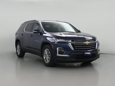 Blue 2023 Chevrolet Traverse LT Cloth