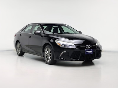 Black 2016 Toyota Camry SE