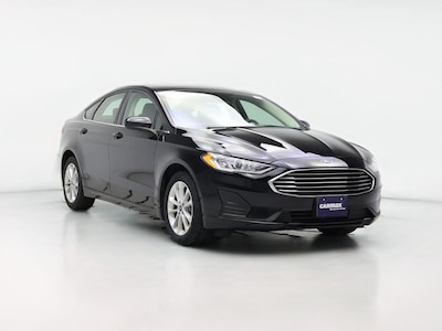 Black 2020 Ford Fusion Hybrid SE
