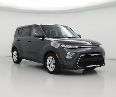 Gray 2022 Kia Soul LX