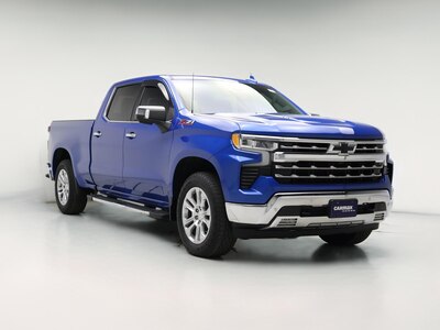 Blue 2022 Chevrolet Silverado 1500 LTZ