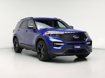 Blue 2020 Ford Explorer ST