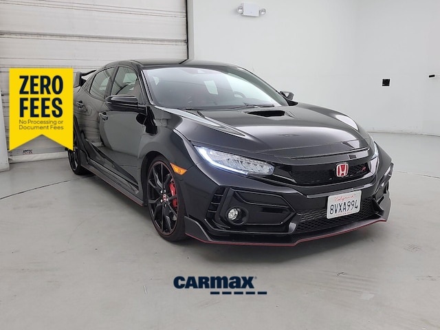 Black 2021 Honda Civic Type R Hatchback Front-Wheel Drive Manual