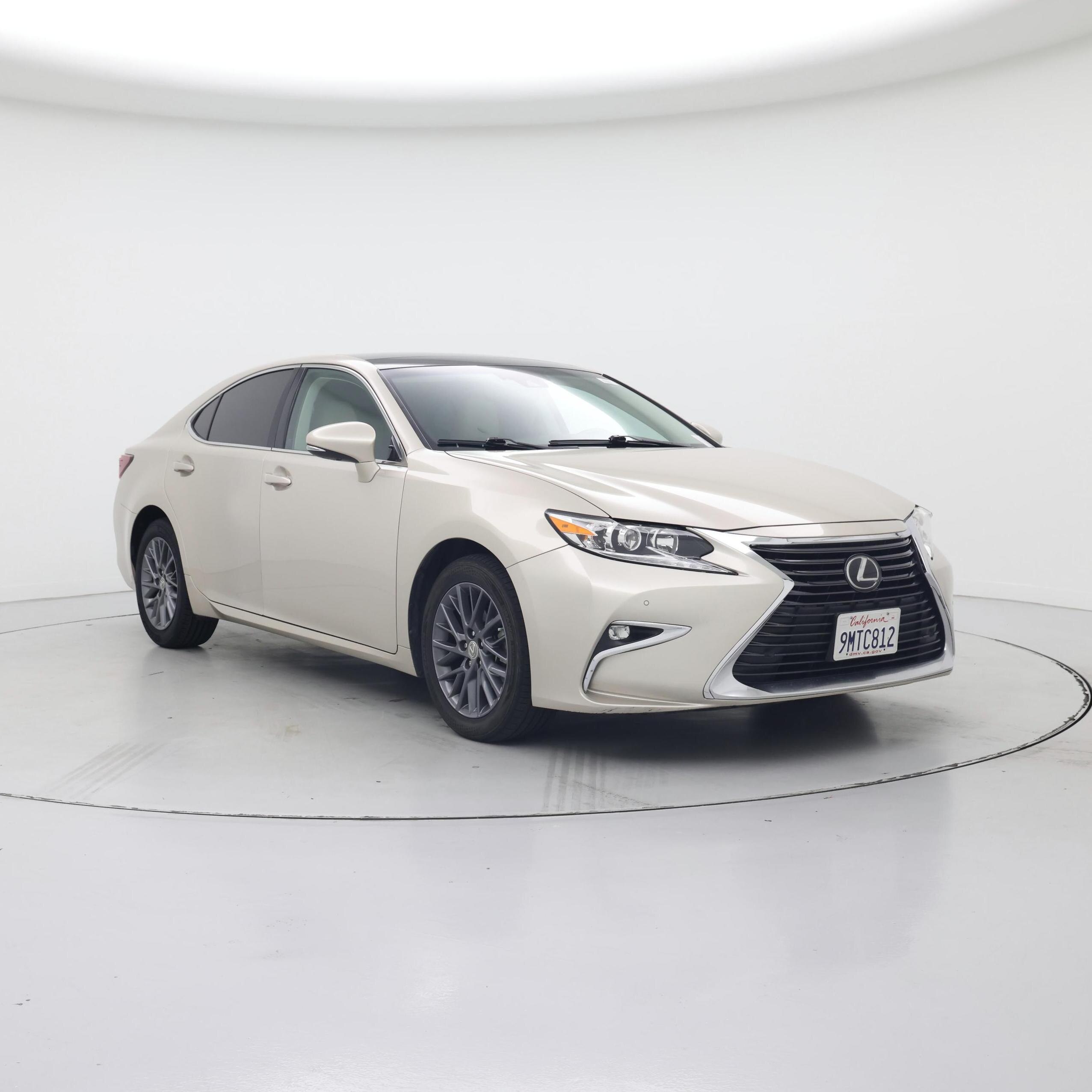 Gold 2018 Lexus ES Sedan Front-Wheel Drive Automatic
