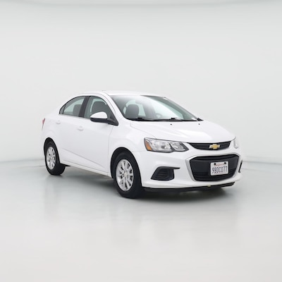 White 2017 Chevrolet Sonic LT