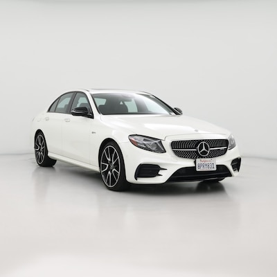 White 2017 Mercedes-Benz E43 AMG