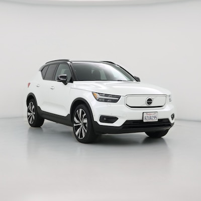 White 2022 Volvo XC40 Recharge Electric P8 Twin Ultimate