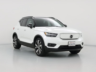 White 2022 Volvo XC40 Recharge Electric P8 Twin Ultimate