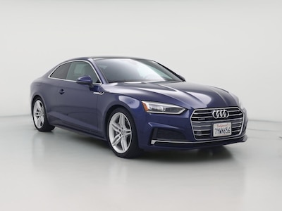 Blue 2018 Audi A5 Premium Plus