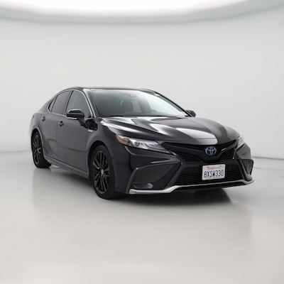 Black 2021 Toyota Camry Hybrid XSE