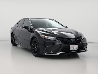 Black 2021 Toyota Camry Hybrid XSE