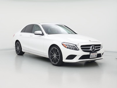 White 2019 Mercedes-Benz C300