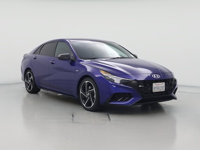 Blue 2022 Hyundai Elantra N Line