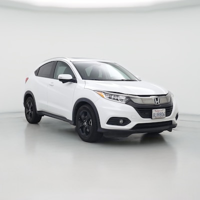 White 2019 Honda HR-V EX-L