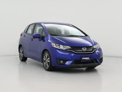 Blue 2015 Honda Fit EX