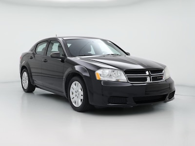 Black 2014 Dodge Avenger SE