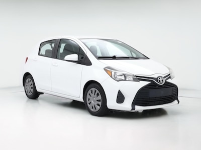 White 2015 Toyota Yaris L