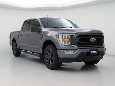 Gray 2021 Ford F150 XLT