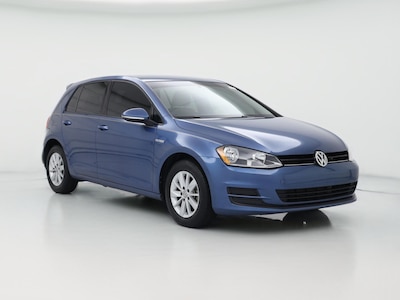 Blue 2015 Volkswagen Golf S
