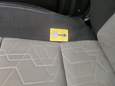 Passenger Seat  Cosmetic Imperfection